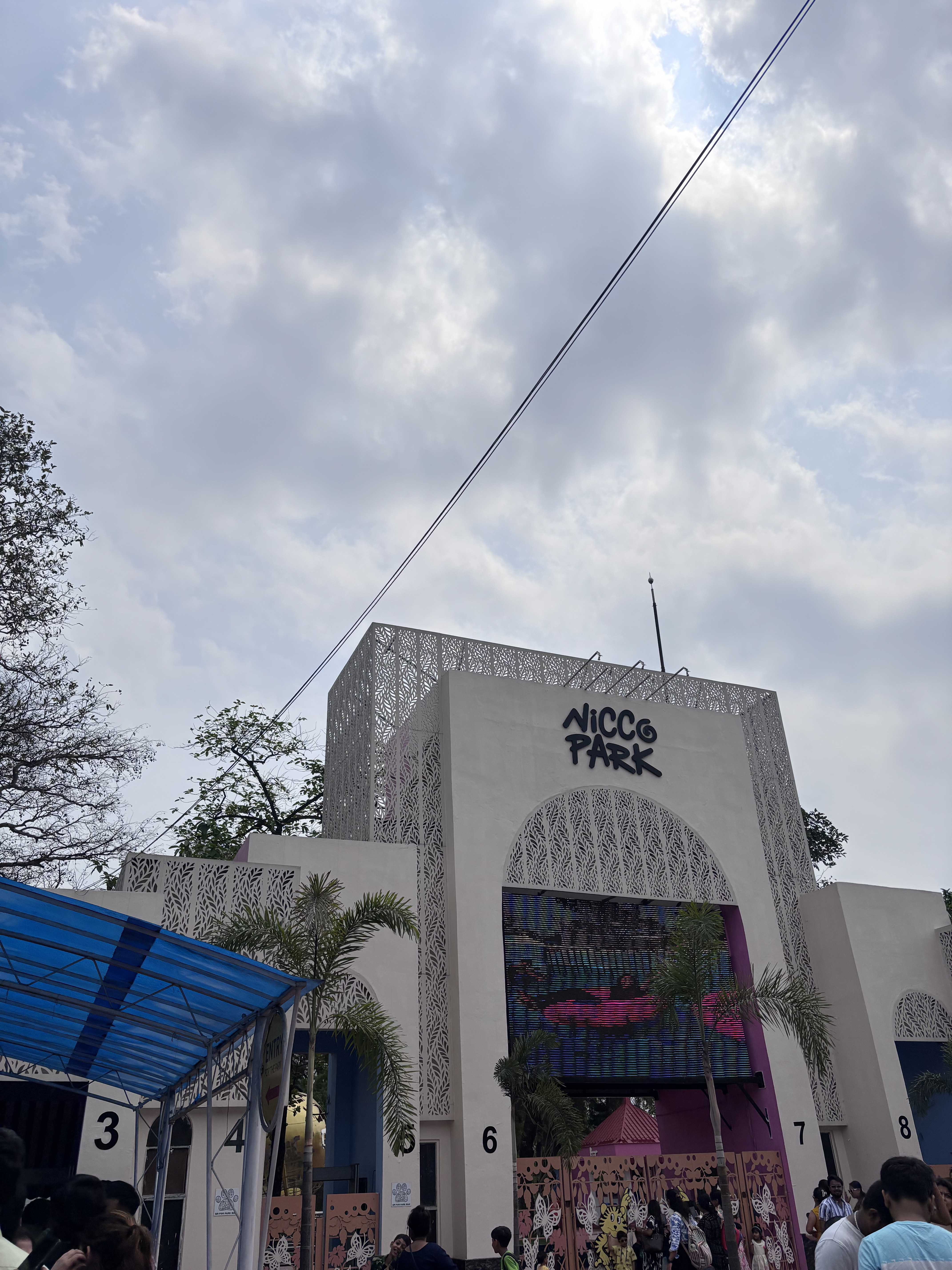 Beautiful photograph showing the main view of Nalban Boating Complex in Kolkata